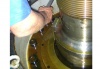 Installations of 5400 T Press 2 lines Slide Adjust unit. in KMS+welding works